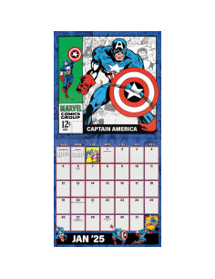 2025 Marvel Comics Wall Calendar 2