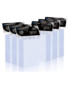 Fundas para Cartas Mlikero 600 Unidades 66x91mm Transparentes