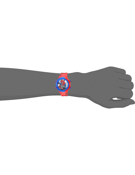 Reloj Digital Marvel Spider-Man para Niños - Correa Ajustable