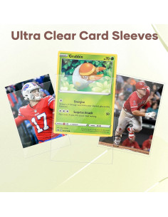 Fundas para Cartas Mlikero 600 Unidades 66x91mm Transparentes 2