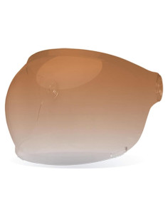 Visera Burbuja Bell Bullitt Degradado Ámbar Tirador Negro