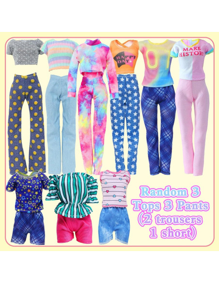 40 Piezas Ropa y Accesorios para Muñeca 11.5" BLIJOLA 40 Piezas Ropa y Accesorios para Muñeca 11.5" BLIJOLA