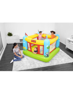 Casa de Salto Inflable Fisher-Price Bouncetastic 175x173cm 2