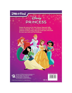 Disney Princess Moana, Tiana, Rapunzel, and More! - Dreams Come True Look and Find Activity Book - PI Kids 2