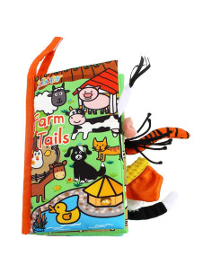 Libro de Actividades Zocita con Colas de Animales Suaves