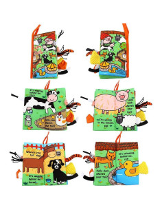 Libro de Actividades Zocita con Colas de Animales Suaves 2