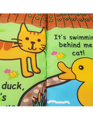 Libro de Actividades Zocita con Colas de Animales Suaves