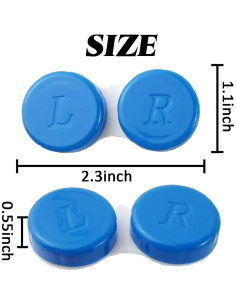 Estuche para Lentes de Contacto TIHOOD 60PCS Colorido 2