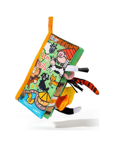 Libro de Actividades Zocita con Colas de Animales Suaves