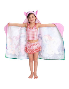 Toalla con Capucha de Algodón Terry My Little Pony 61x127 cm 2