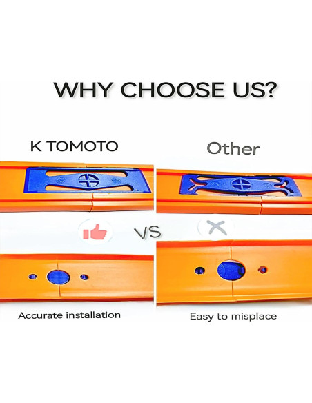 25 Conectores de Pista K TOMOTO para Hot Wheels | Repuestos 25 Conectores de Pista K TOMOTO para Hot Wheels | Repuestos