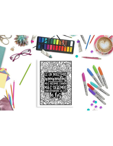 Ansiedad - Libro de colorear para adultos y adolescentes para reducir el estrés y las preocupaciones (Spanish Edition)