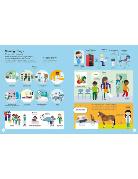 1000 More Bilingual Words / Palabras bilingües (Vocabulary Builders)