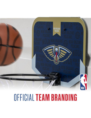 Aro Baloncesto Mini Franklin Sports NBA New Orleans Pelicans