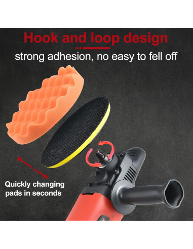 Pulidor Rotativo AOBEN 1200W 6/7 Pulgadas 3500RPM