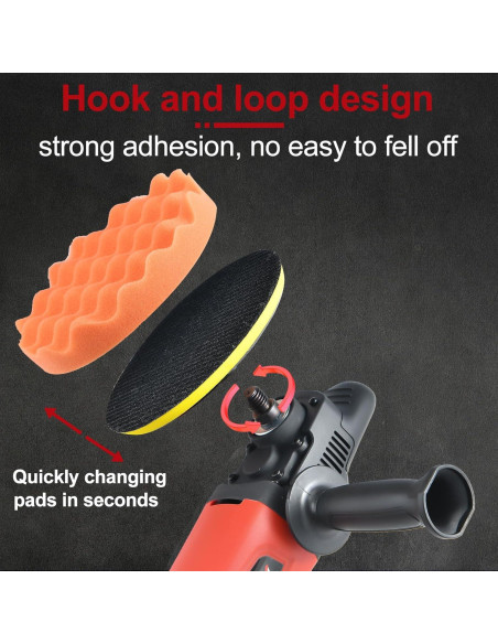 Pulidor Rotativo AOBEN 1200W 6/7 Pulgadas 3500RPM