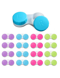 Estuche para Lentes de Contacto Aoutrow 16 Paquete Colorido