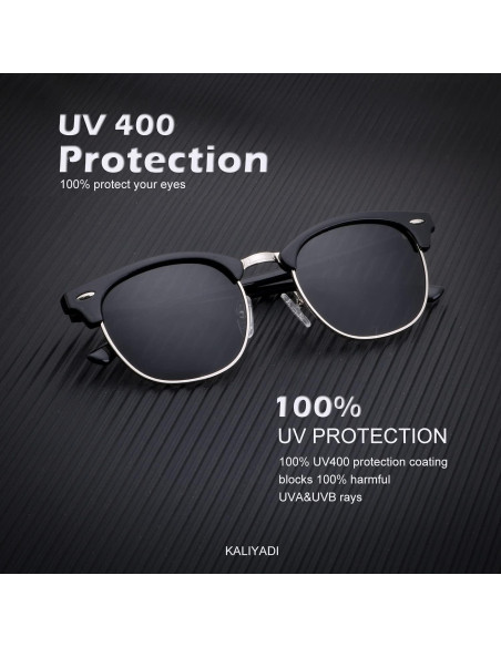 Gafas de sol KALIYADI polarizadas unisex 3 pack UV