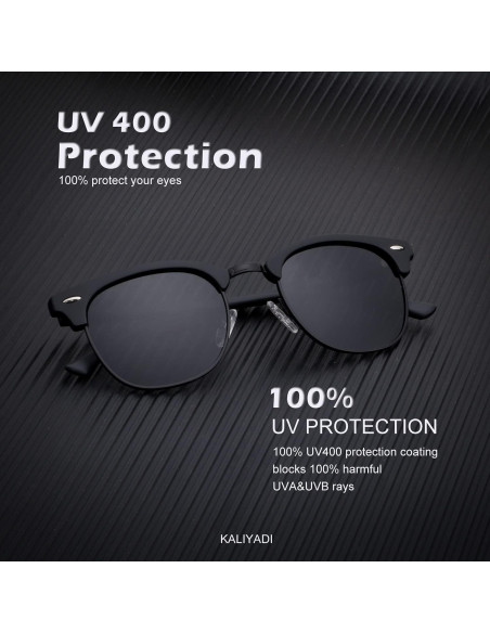 Gafas de sol KALIYADI polarizadas unisex 3 pack UV