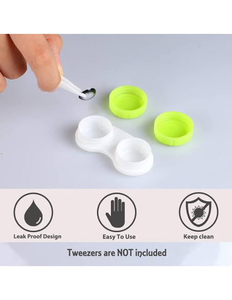 Estuche para Lentes de Contacto Aoutrow 16 Paquete Colorido