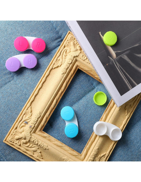 Estuche para Lentes de Contacto Aoutrow 16 Paquete Colorido