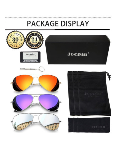 Gafas de sol polarizadas Joopin UV400 para hombres y mujeres