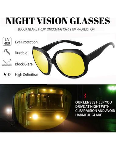 Gafas de sol Joopin grandes polarizadas UV400 para mujeres