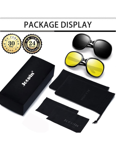 Gafas de sol Joopin grandes polarizadas UV400 para mujeres