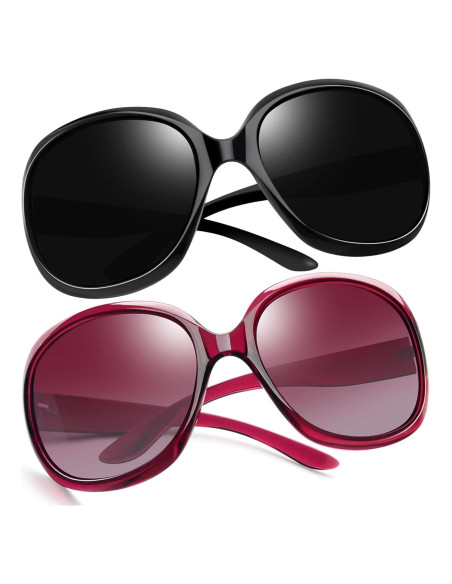 Gafas de sol grandes Joopin para mujer, polarizadas UV400 Gafas de sol grandes Joopin para mujer, polarizadas UV400
