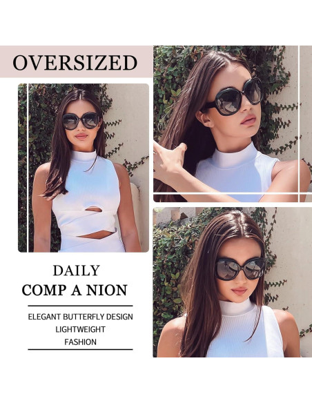 Gafas de sol grandes Joopin para mujer, polarizadas UV400 Gafas de sol grandes Joopin para mujer, polarizadas UV400