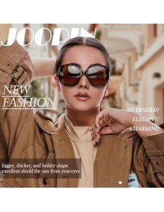 Gafas de sol Joopin grandes para mujer, polarizadas UV400 2
