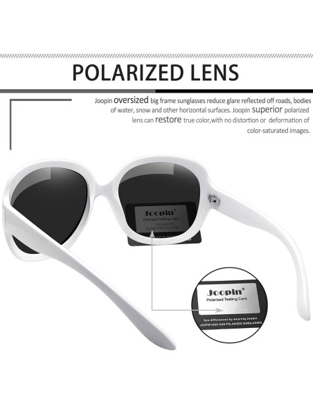 Gafas de sol grandes Joopin polarizadas UV400 para mujeres Gafas de sol grandes Joopin polarizadas UV400 para mujeres