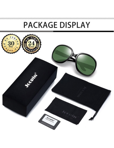 Gafas de sol grandes Joopin para mujer, polarizadas UV400