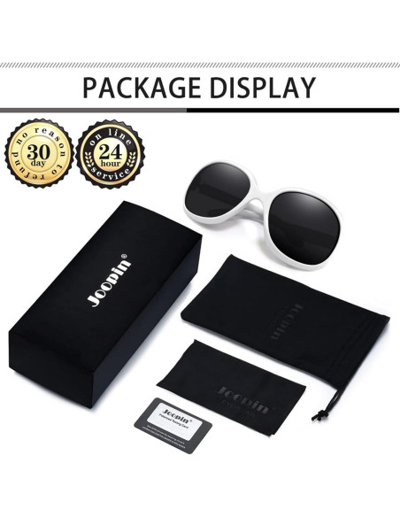 Gafas de sol grandes Joopin polarizadas UV400 para mujeres Gafas de sol grandes Joopin polarizadas UV400 para mujeres