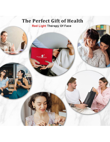 Lámpara de Terapia de Luz Roja Akarishin 120 LEDs Ajustable