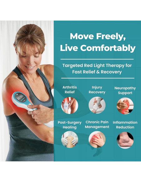 Varita Terapia Láser Frío Norelie RedRevive - Alivio Dolor Varita Terapia Láser Frío Norelie RedRevive - Alivio Dolor