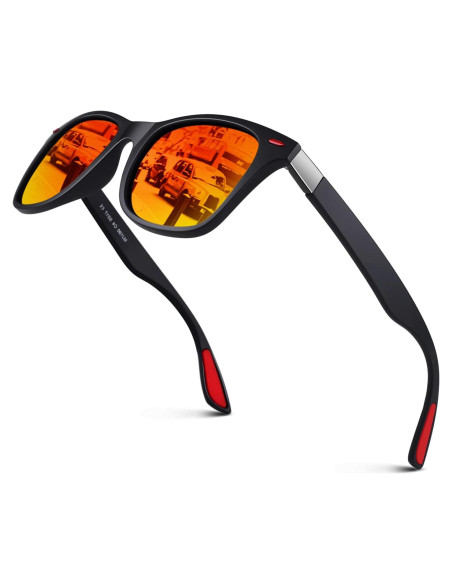 Gafas de sol polarizadas LINVO TR90 ultraligeras HD UV400 Gafas de sol polarizadas LINVO TR90 ultraligeras HD UV400