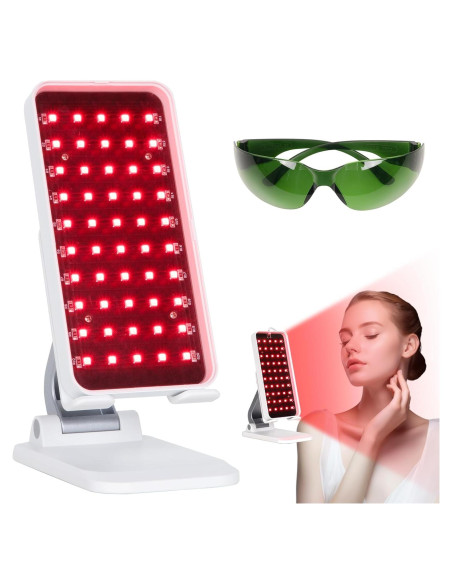 Terapia de Luz Roja SAVILER Portátil 660nm 850nm Ajustable