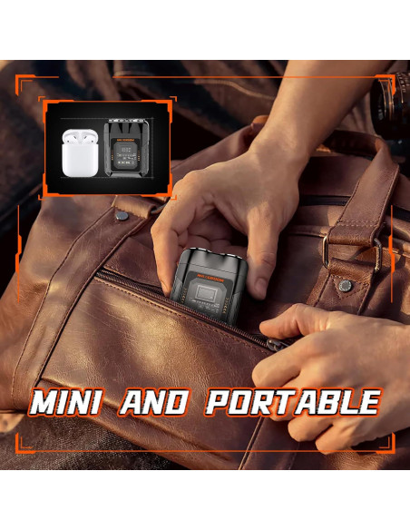 Mini Afeitadora Eléctrica MAXGROOM 8500RPM Impermeable