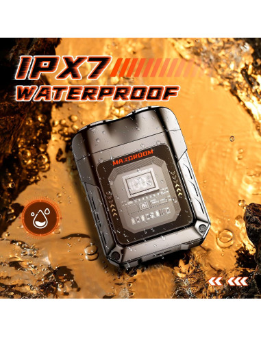 Mini Afeitadora Eléctrica MAXGROOM 8500RPM Impermeable