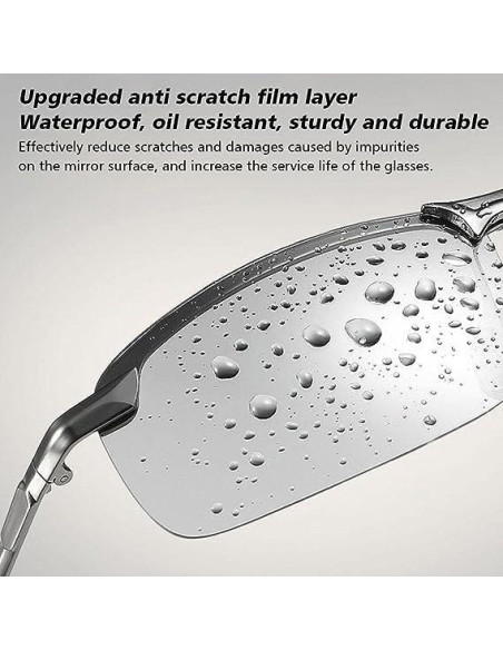 Gafas de sol fotocromáticas Jowxsx UV400 polarizadas