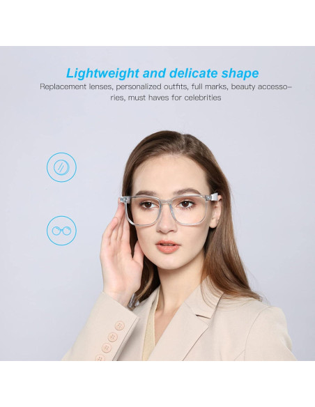 Gafas de Audio Inteligentes Bluetooth Yoidesu IP65 con Micrófono