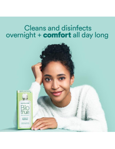 Solución Multiusos Biotrue Bausch + Lomb 295 ml x 2 Estuche 2