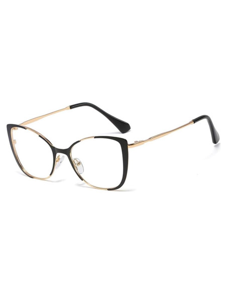 Gafas Retro Ojo de Gato Kachawoo Metal para Mujeres