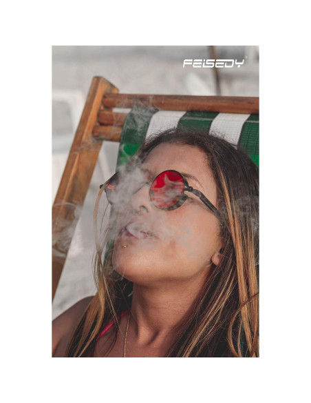 Gafas de Sol Retro Steampunk FEISEDY Modelo B1857