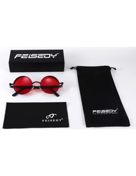 Gafas de Sol Retro Steampunk FEISEDY Modelo B1857