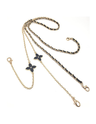 Cadena de Gafas daOra 2 PCS Soporte para Máscaras 63.5 cm