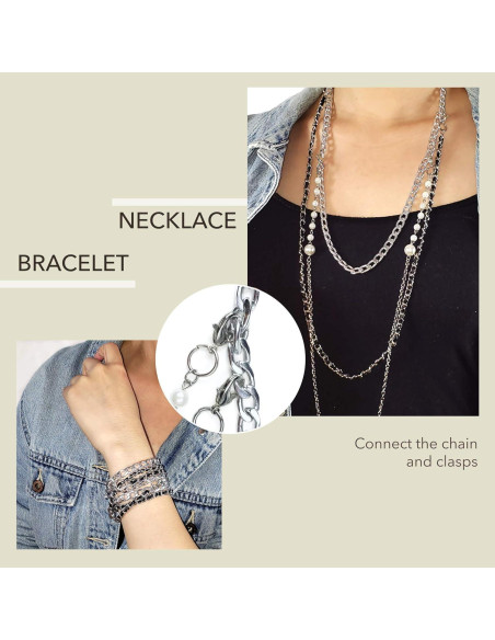 Cadena de Gafas daOra 2 PCS Soporte para Máscaras 63.5 cm