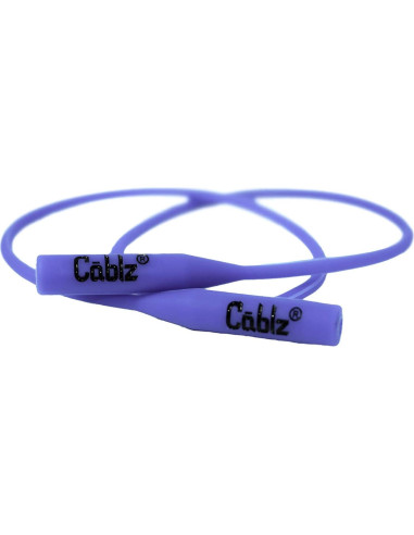 Cablz Retenedor de Gafas de Silicona Azul 40,64 cm