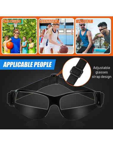 Gafas de Dribbling Ajustables para Baloncesto 5 Piezas